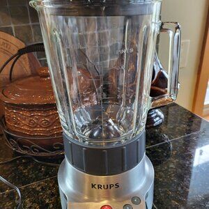 GUC Krups KB720 1000 Watt 5-Speed Blender Pulser Ice Crusher 60oz Glass Jar